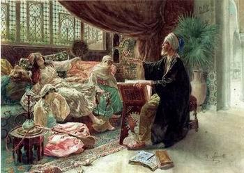 unknow artist Arab or Arabic people and life. Orientalism oil paintings 190 Norge oil painting art